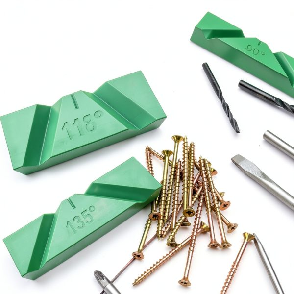 TECHPLUS Drill Bit Sharpener Manual Tool 3D Printed PLA-3