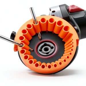 ASUSARA Drill Bit Sharpener Hand Powered Orange 125mm-0