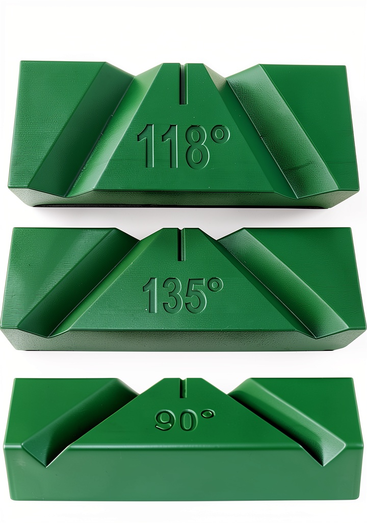 TECHPLUS Drill Bit Sharpener showing angle settings and PLA construction