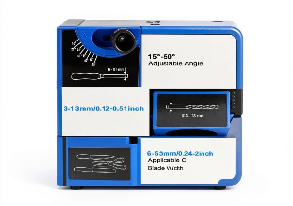 Inklcsy Drill Bit Sharpener Universal Angle High Power Motor-4