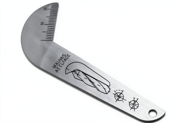 Drill Bit Gauge CALIDAKA Stainless Steel Mini Tool-2