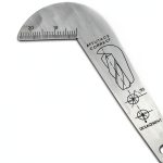 Drill Bit Gauge CALIDAKA Stainless Steel Mini Tool-0
