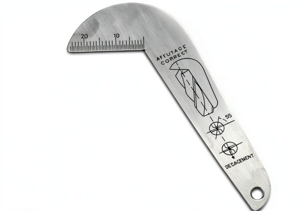 Drill Bit Gauge CALIDAKA Stainless Steel Mini Tool-0