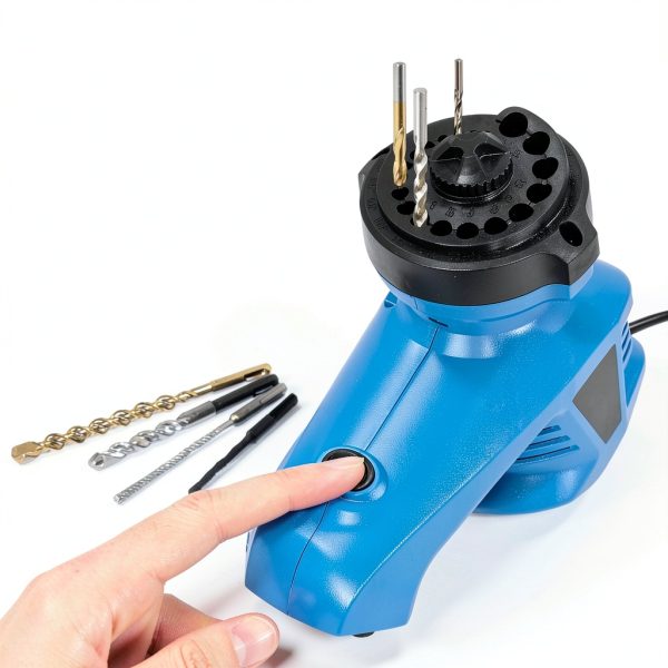 NAWESRVA Drill Bit Sharpener 95W Corded Electric 1350 RPM-1