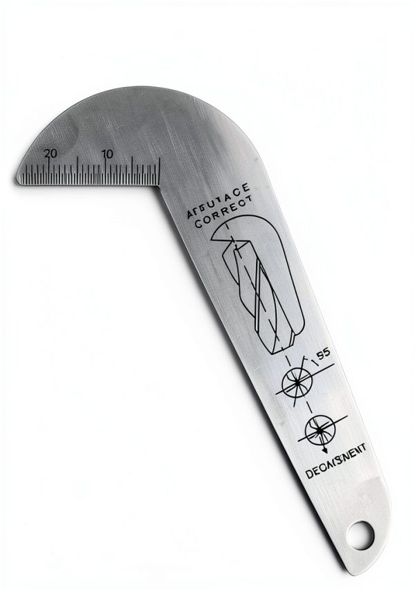 Drill Bit Gauge CALIDAKA Stainless Steel Mini Tool-5