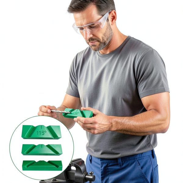 KguiQhsm Drill Bit Sharpener Jig Multi Angle Tool Sharpening-6
