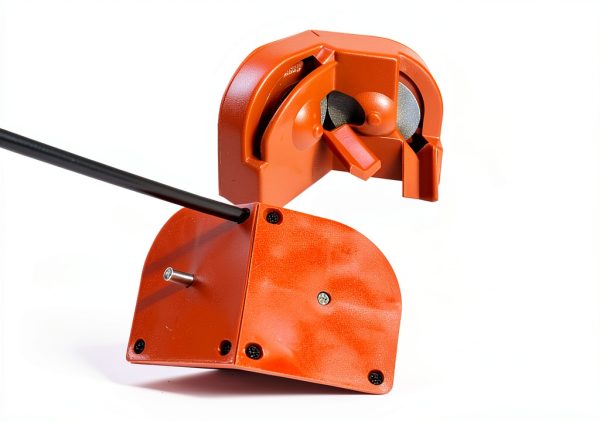VOUSXLLEZ Drill Bit Sharpener Hand Powered ABS Orange MZQ001-4