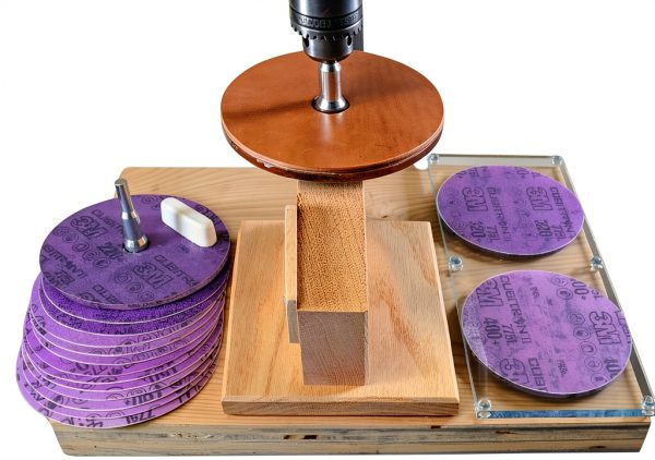 Taytools Drill Press Sharpening System Aluminum Wood DIY-0