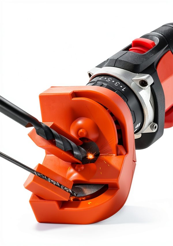 VOOKLDOP Drill Bit Sharpener Diamond Wheel Hand Powered-1