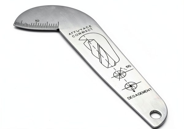 Drill Bit Gauge CALIDAKA Stainless Steel Mini Tool-3