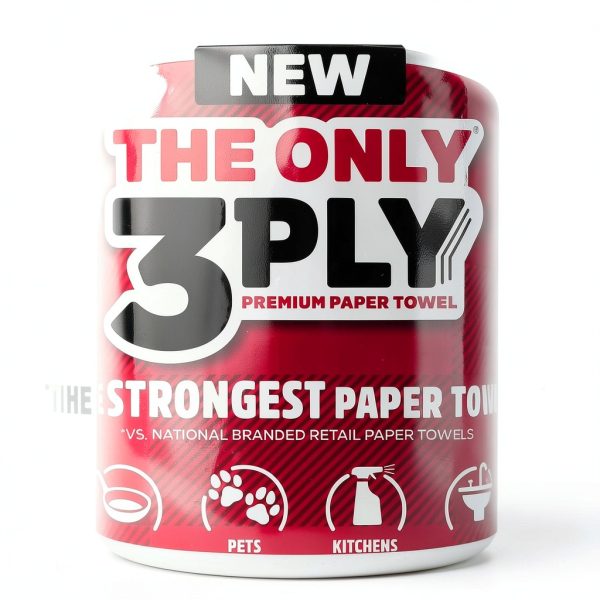 Brawny 3‑Ply Paper Towels Strong Absorbent-1