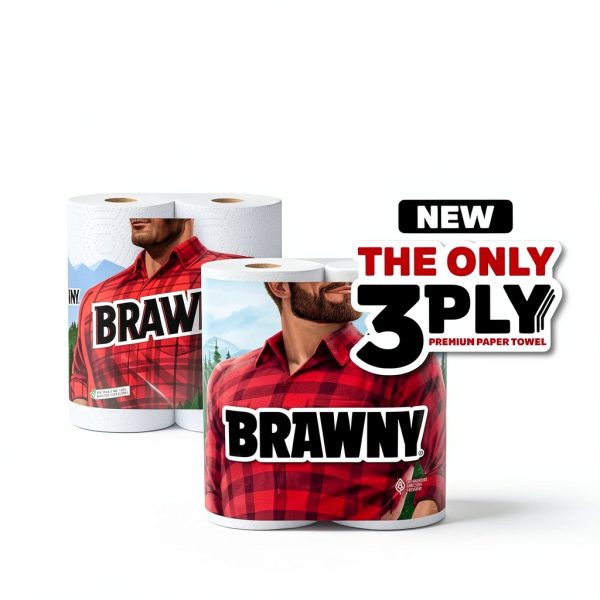 Brawny 3‑Ply Paper Towels Strong Absorbent-8