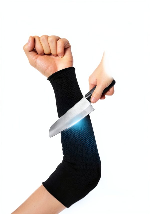 Neer 3 Pairs Cut Resistant Arm Sleeves Level 5 Arm Guard Protectors for Welding Gardening Kitchen Thin Skin Bruising Forearm-1