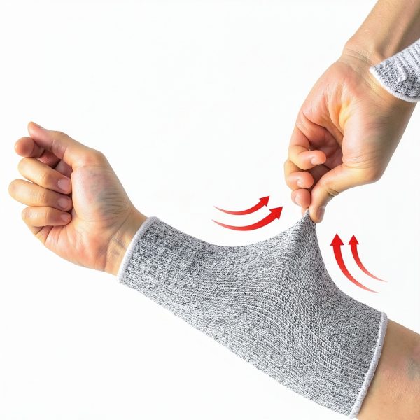 Evridwear Arm Protectors Cut‑Resistant Sleeve – Thumb Hole Options-3