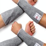 Evridwear Arm Protectors Cut‑Resistant Sleeve – Thumb Hole Options-0