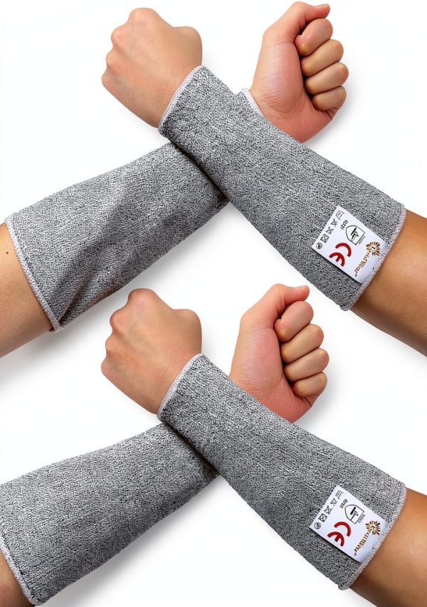 Evridwear Arm Protectors Cut‑Resistant Sleeve – Thumb Hole Options-0