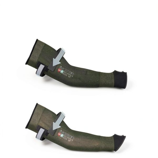 Schwer PRO-SKIN ANSI A9 Cut Resistant Arm Sleeves Detachable Velcro-1
