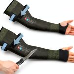 Schwer PRO-SKIN ANSI A9 Cut Resistant Arm Sleeves Detachable Velcro-0
