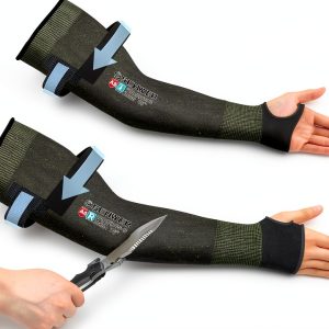 Schwer PRO-SKIN ANSI A9 Cut Resistant Arm Sleeves Detachable Velcro-0