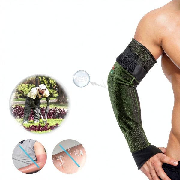 Schwer PRO-SKIN ANSI A9 Cut Resistant Arm Sleeves Detachable Velcro-5